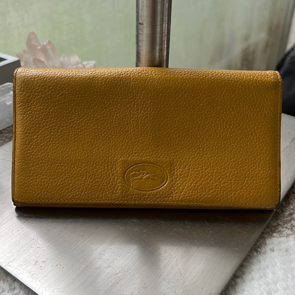 LONGCHAMP LEATHER WALLET - Picture 1 of 15